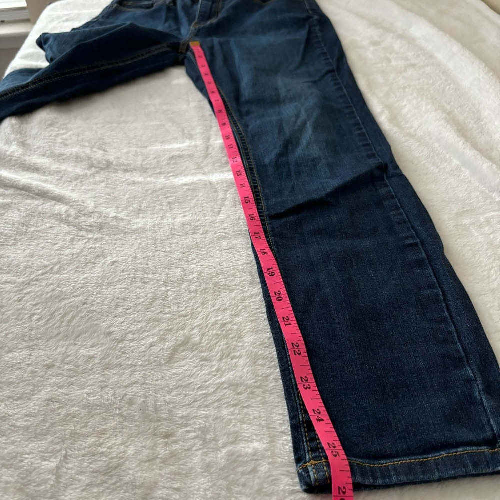 Free People Jeans Straight Leg Dark Wash 61855-16515125 Size 28 - Picture 12 of 14
